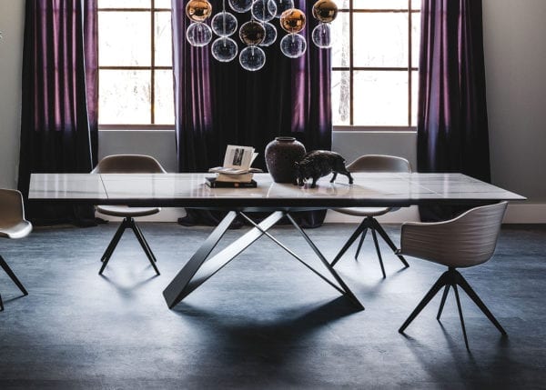 Cattelan Italia Premier Drive Calacatta Keramik Table Cattelan Italia Premier Drive Calacatta Keramik Table
