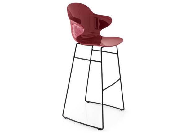 Calligaris St Tropez Metal Leg Bar Stool Calligaris St Tropez Metal Leg Bar Stool
