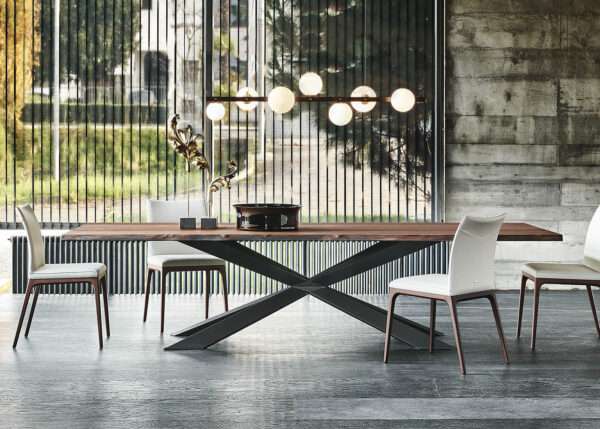Cattelan Italia Spyder Wood Table1 Cattelan Italia Spyder Wood Table1