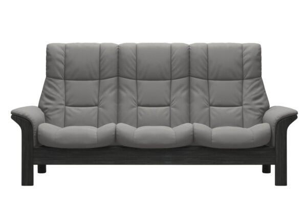 Stresless Mayfair 3str Silver Grey Grey Wood Stresless Mayfair 3str Silver Grey Grey Wood