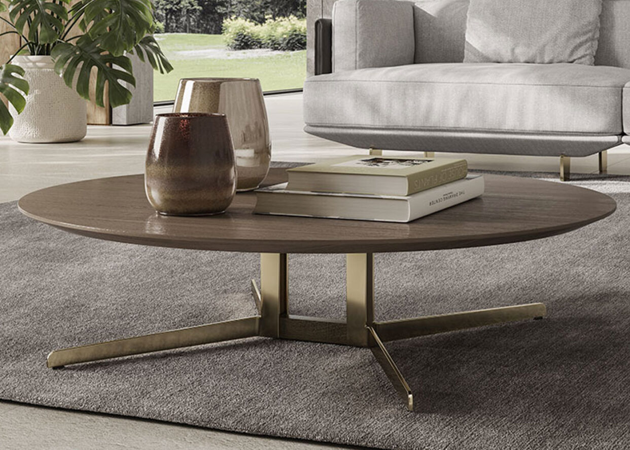 Natuzzi Italia Campus Round Coffee Table