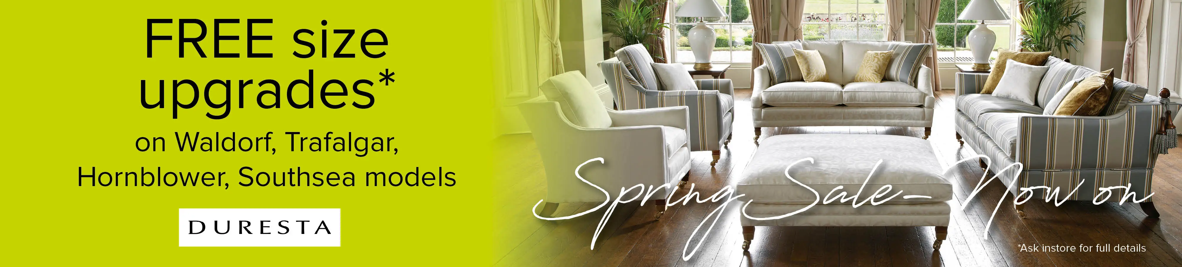 Spring Sale Duresta PC